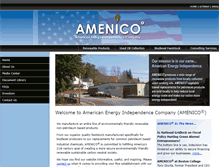 Tablet Screenshot of amenico.com